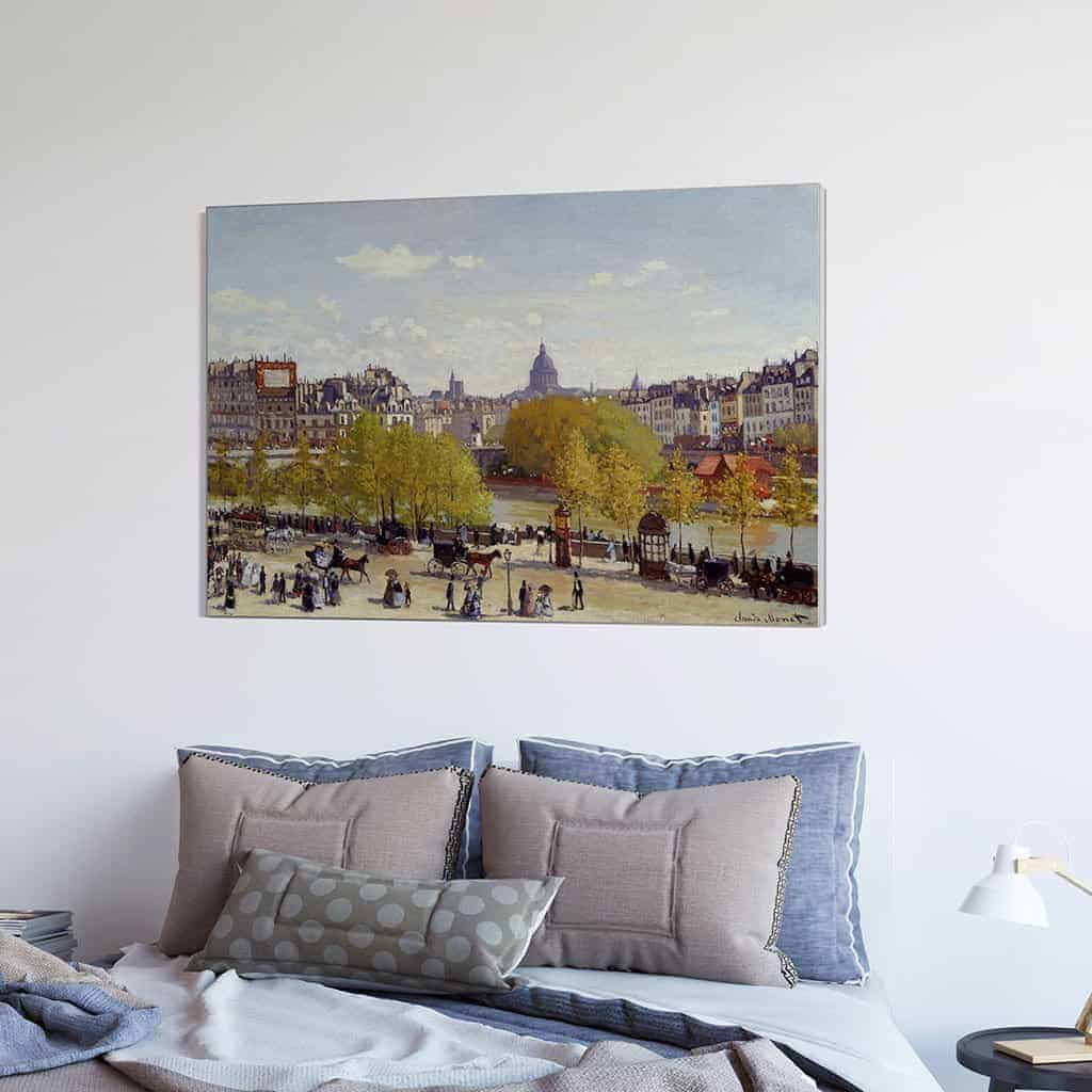 Quai du Louvre Parijs - Claude Monet