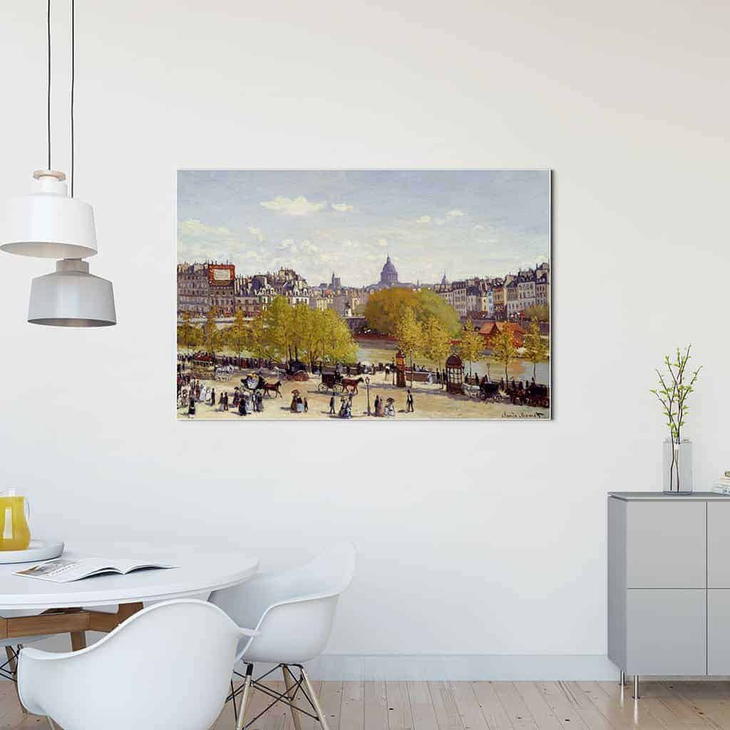 Quai du Louvre Parijs - Claude Monet