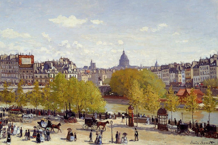 Quai du Louvre Parijs - Claude Monet