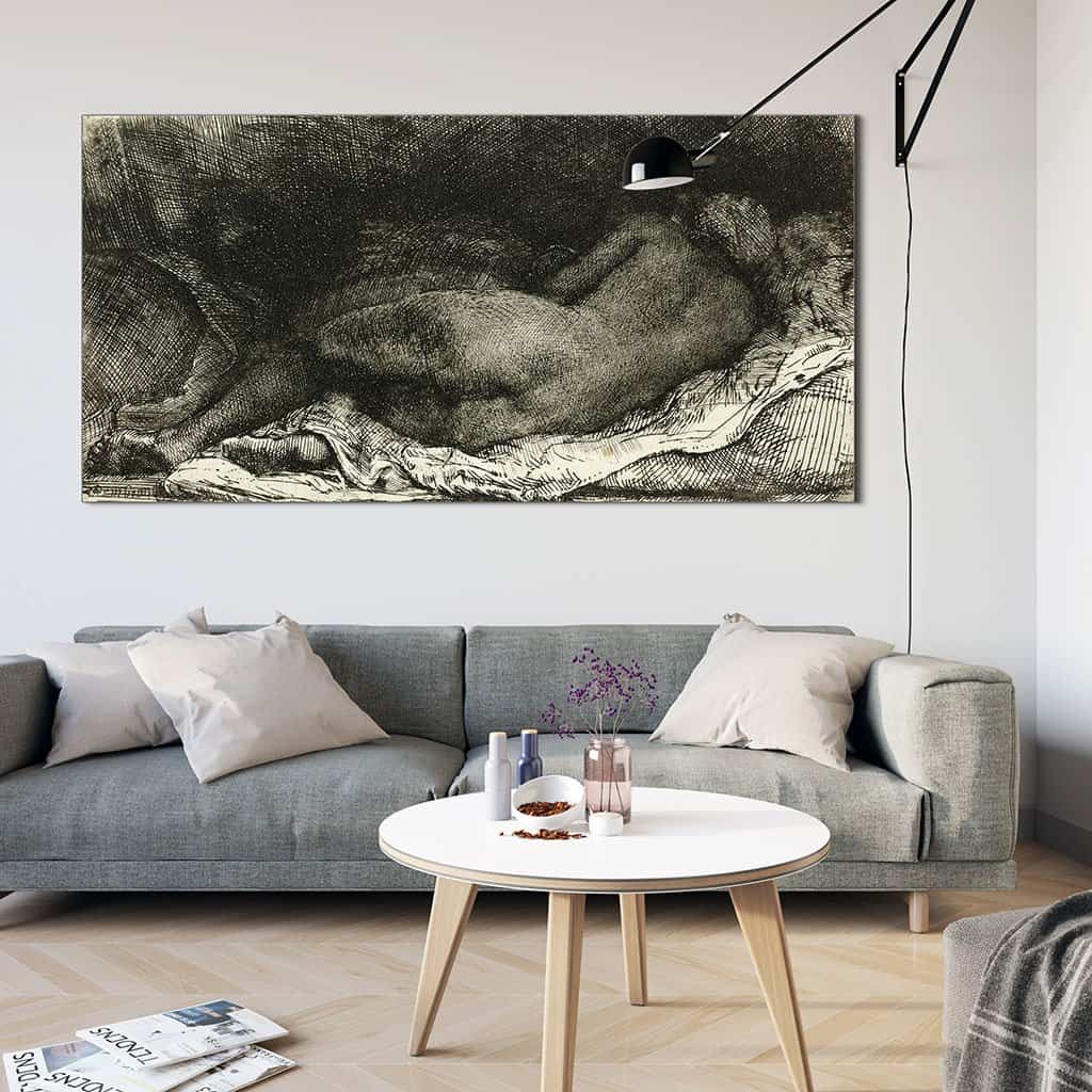 Liggend vrouwelijk naakt (Rembrandt)