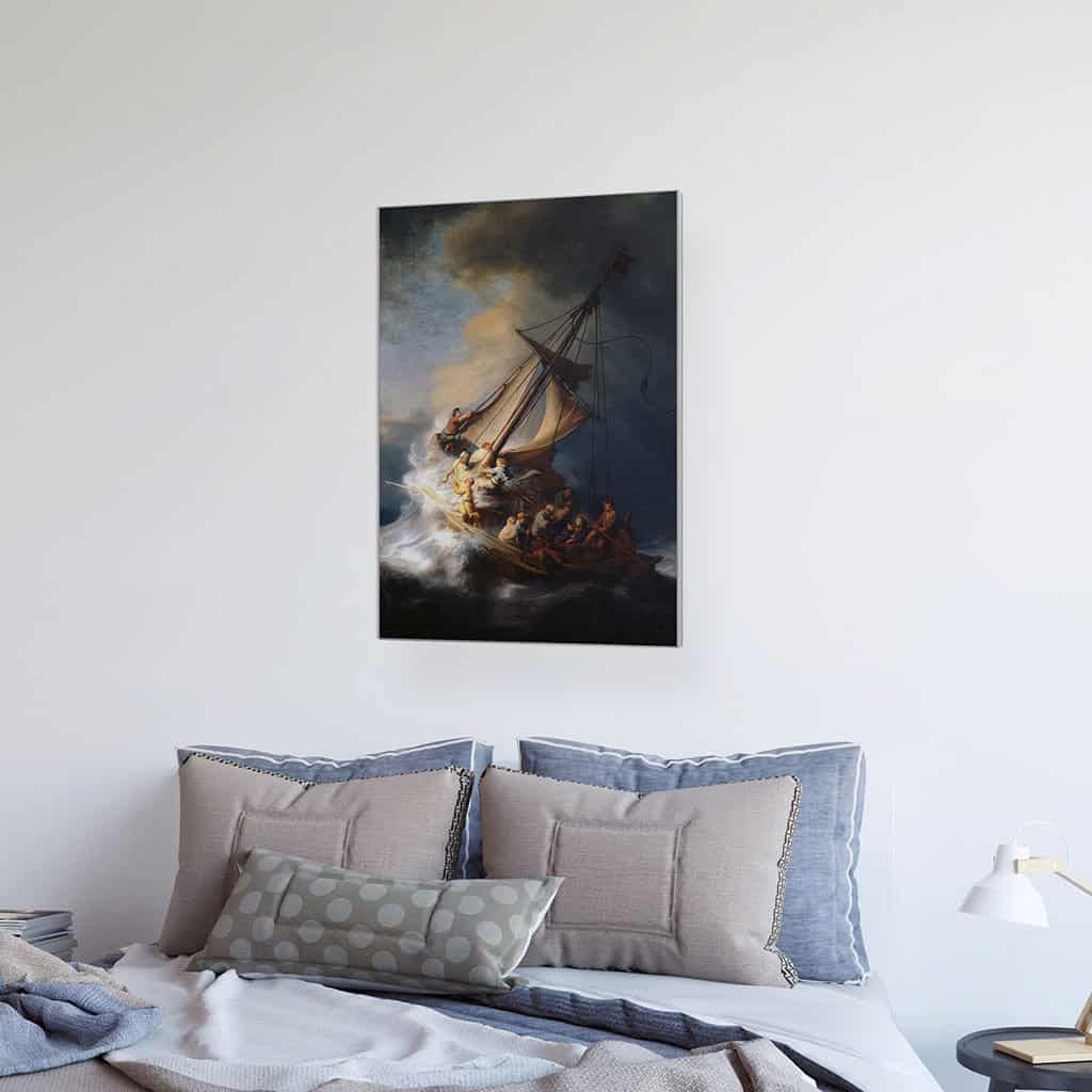 Christus in de storm op het meer van Galilea - Rembrandt