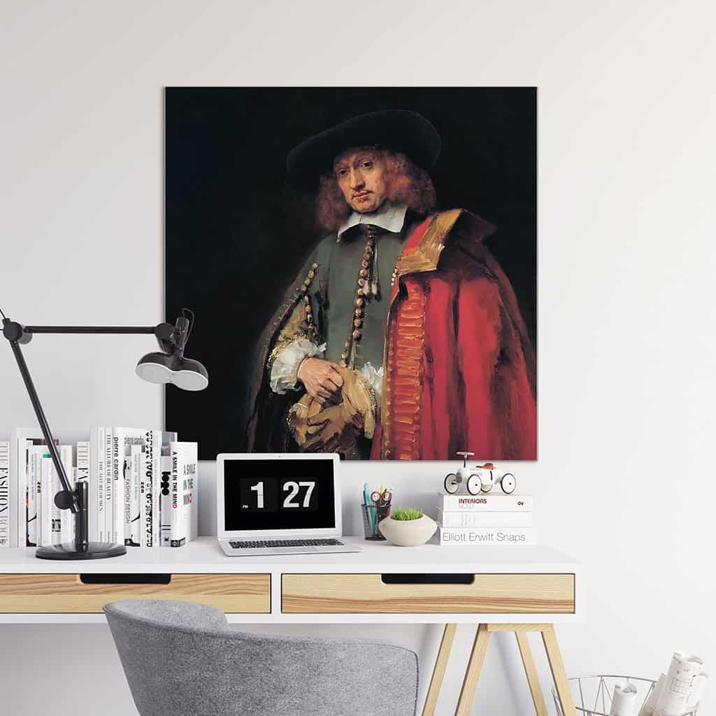 Portret van Jan Six - Rembrandt