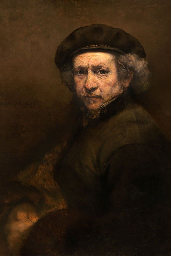 Zelfportret - Rembrandt