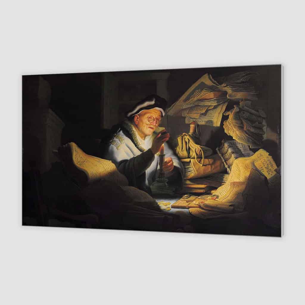 De rijke man van de gelijkenis (Rembrandt)