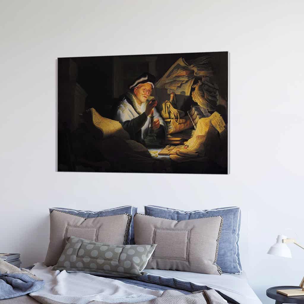 De rijke man van de gelijkenis (Rembrandt)