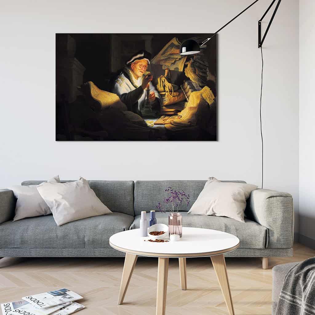 De rijke man van de gelijkenis (Rembrandt)