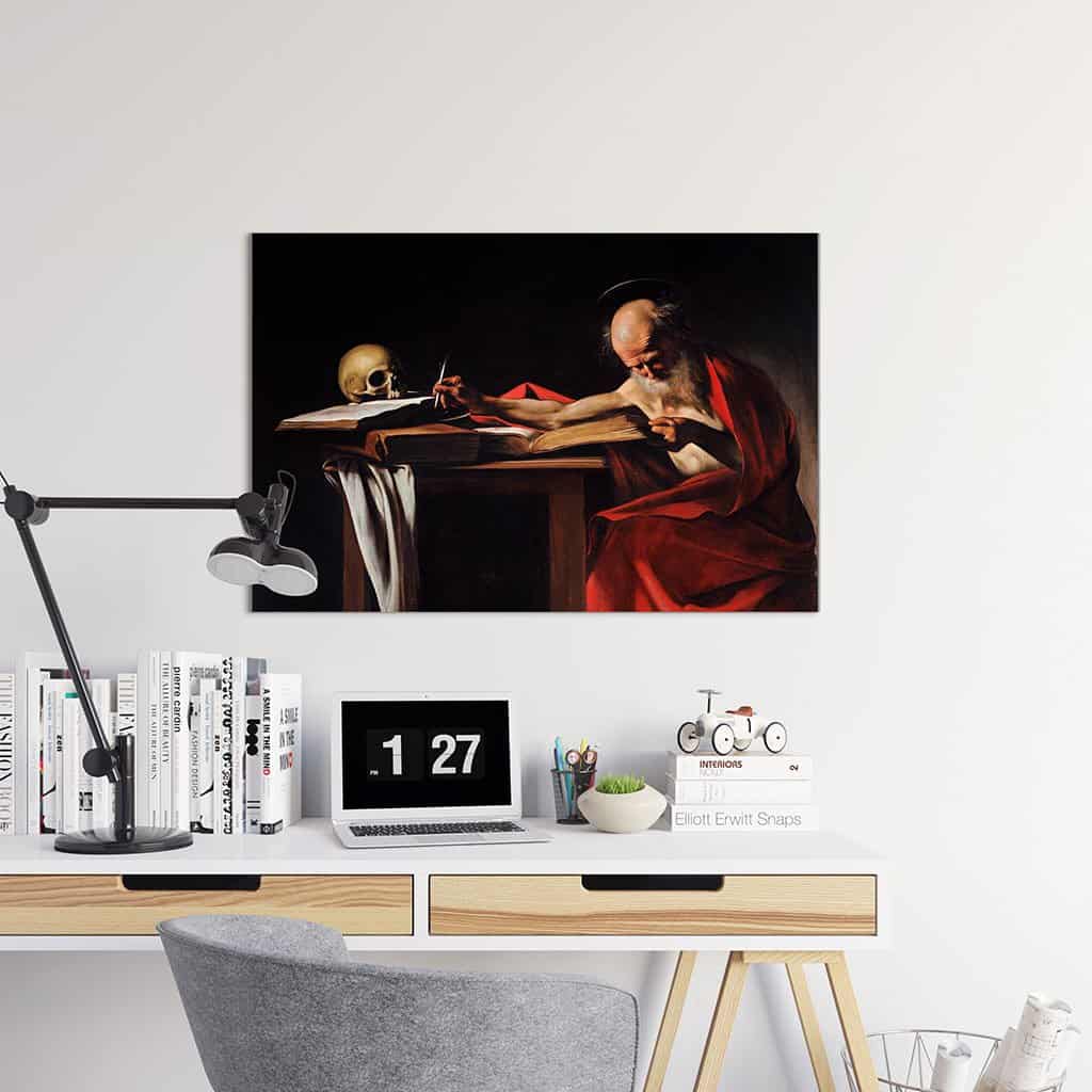 Het schrijven van Heilige Jerome (Caravaggio)