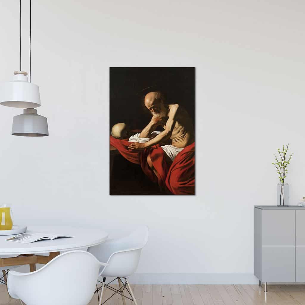Heilige Jerome in meditatie (Caravaggio)