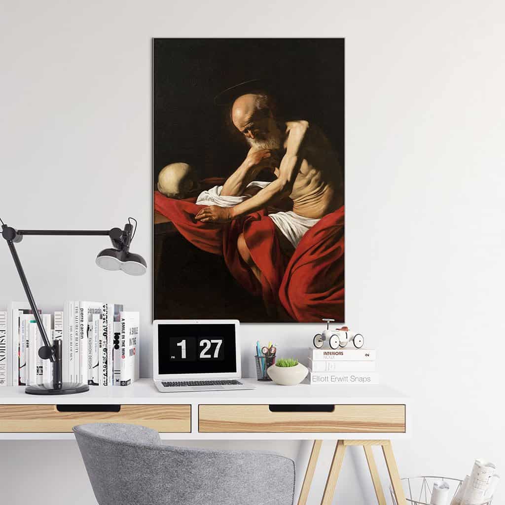 Heilige Jerome in meditatie (Caravaggio)