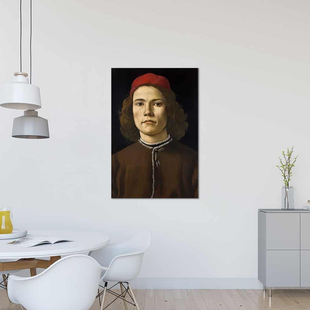 Portret van een jongeman (Sandro Botticelli)
