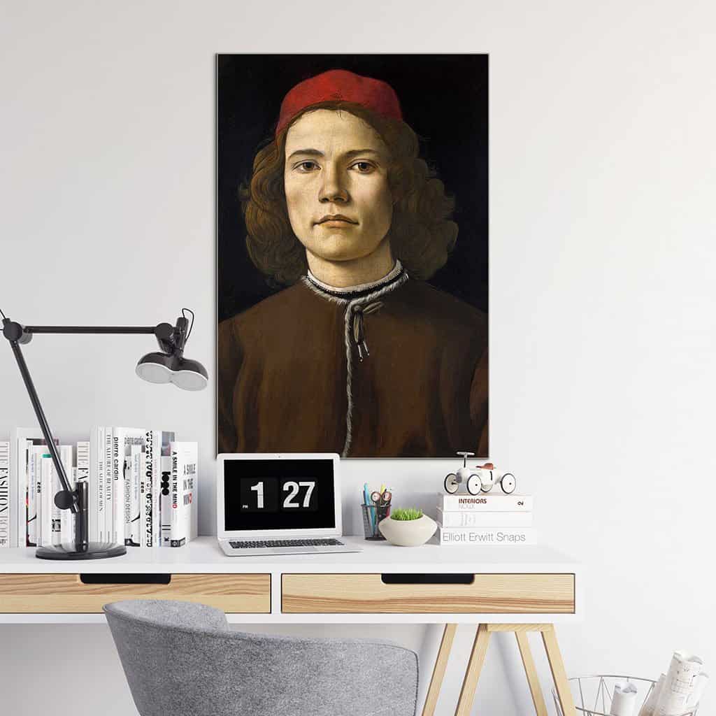 Portret van een jongeman (Sandro Botticelli)
