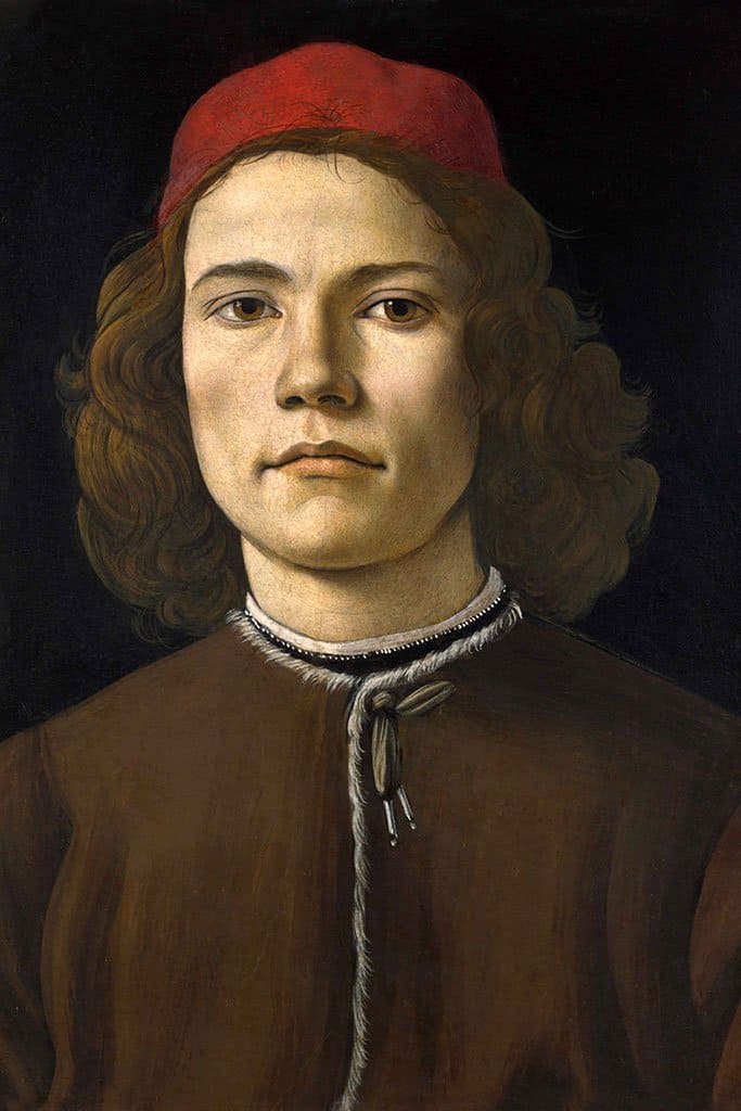 Portret van een jongeman (Sandro Botticelli)