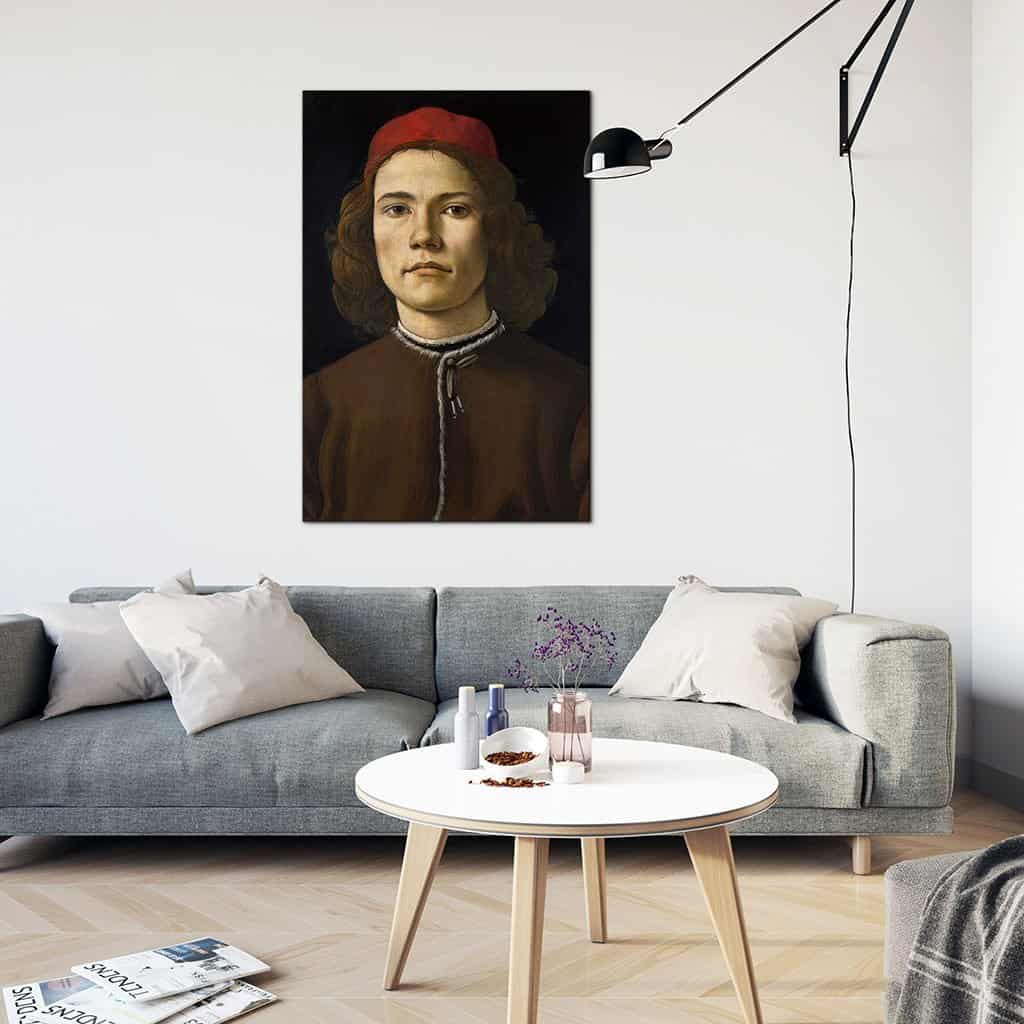 Portret van een jongeman (Sandro Botticelli)