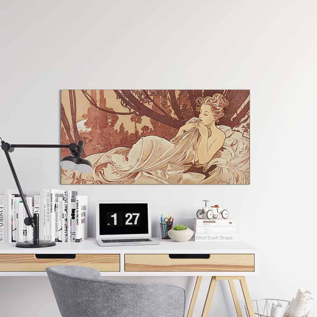 Schemering - Alphonse Mucha