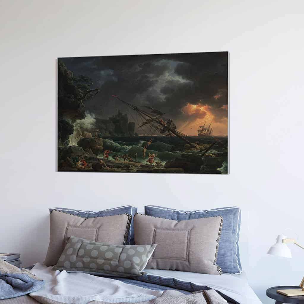 Schipbreuk - Claude Joseph Vernet