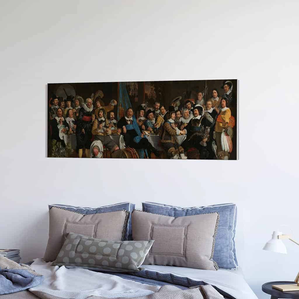 Schuttersmaaltijd ter viering van de Vrede van Munster - Bartholomeus van der Helst