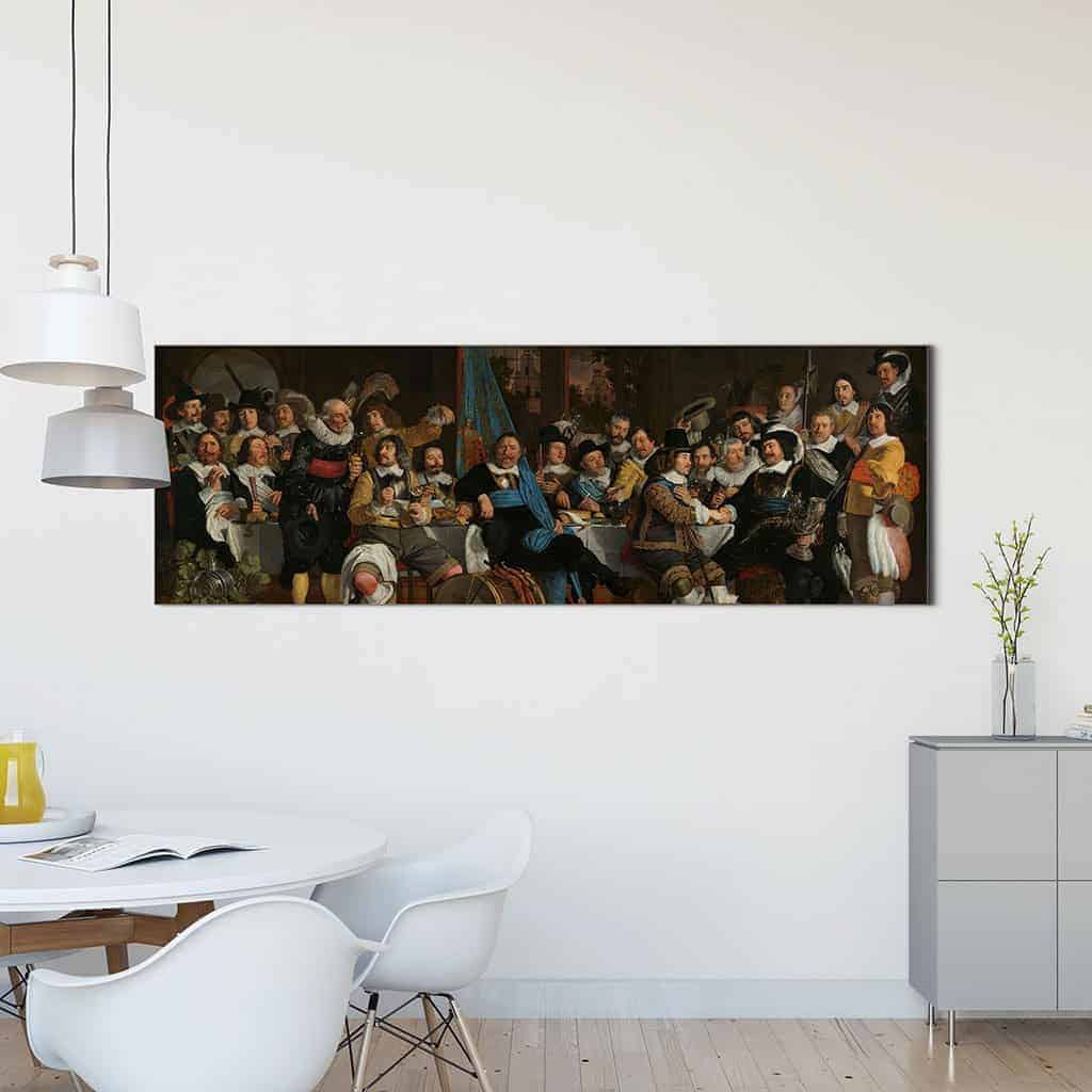 Schuttersmaaltijd ter viering van de Vrede van Munster - Bartholomeus van der Helst
