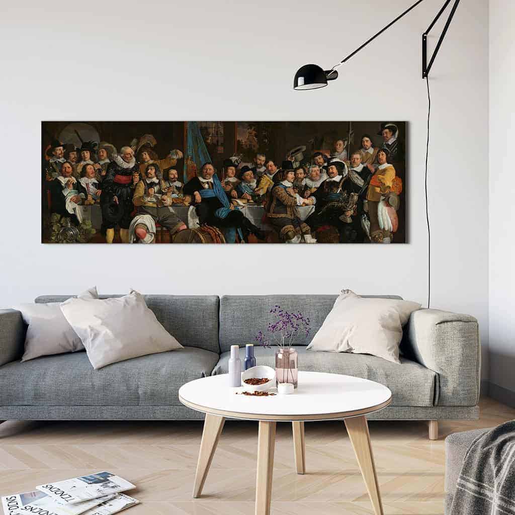 Schuttersmaaltijd ter viering van de Vrede van Munster - Bartholomeus van der Helst