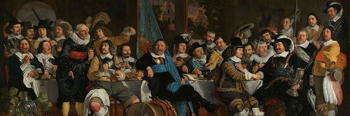 Schuttersmaaltijd ter viering van de Vrede van Munster - Bartholomeus van der Helst