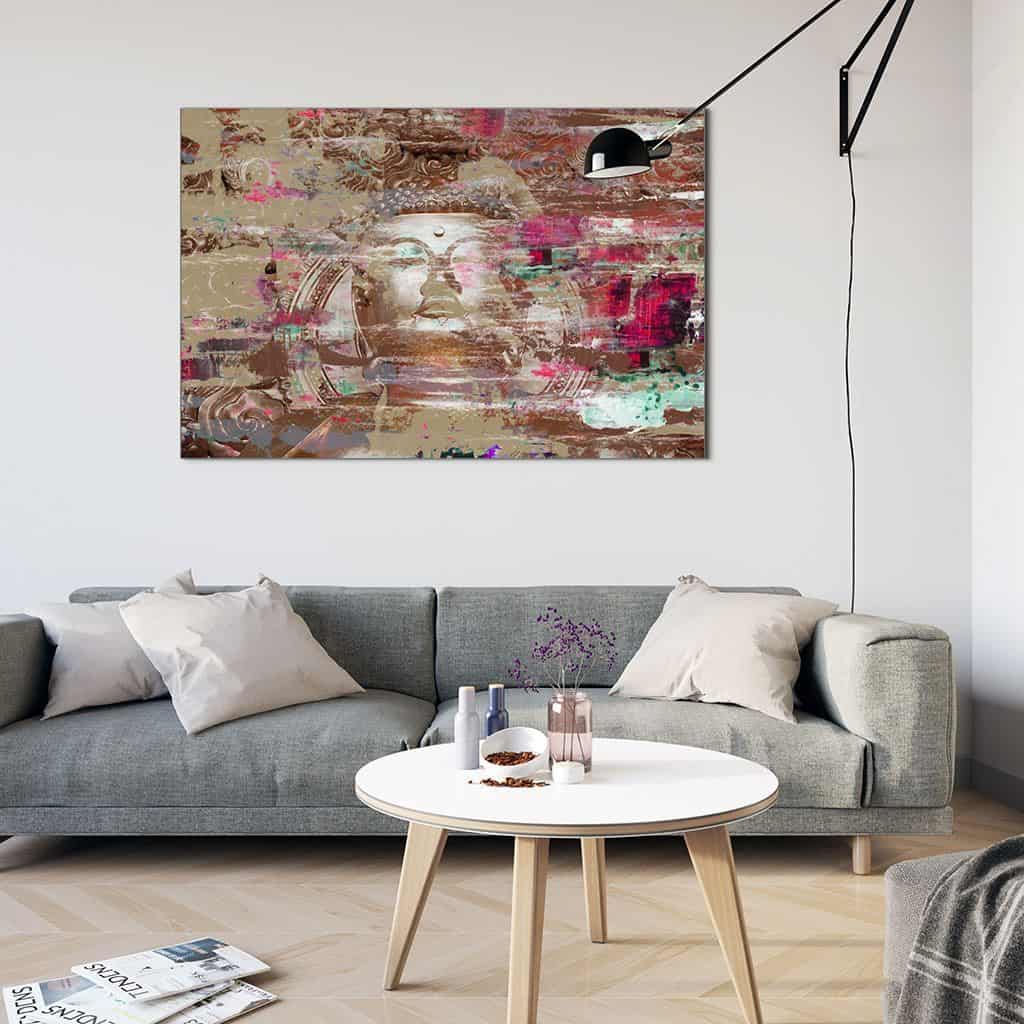 Zie door middel van Boeddha Portret