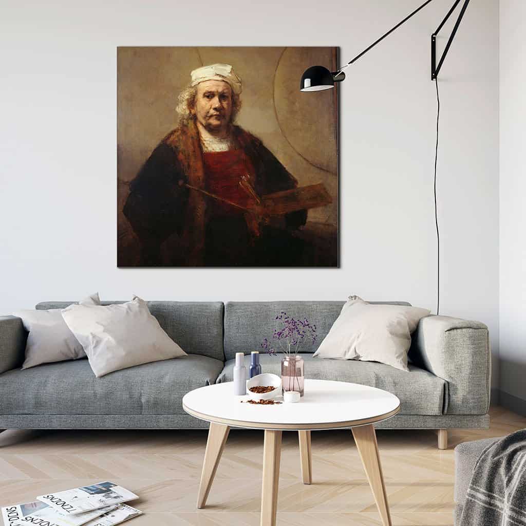 Zelfportret met twee cirkels (Rembrandt)