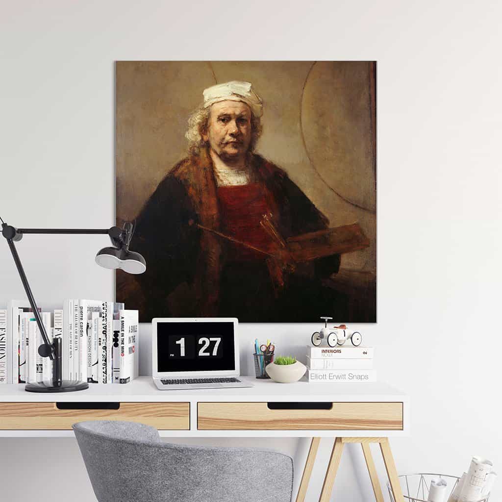 Zelfportret met twee cirkels (Rembrandt)