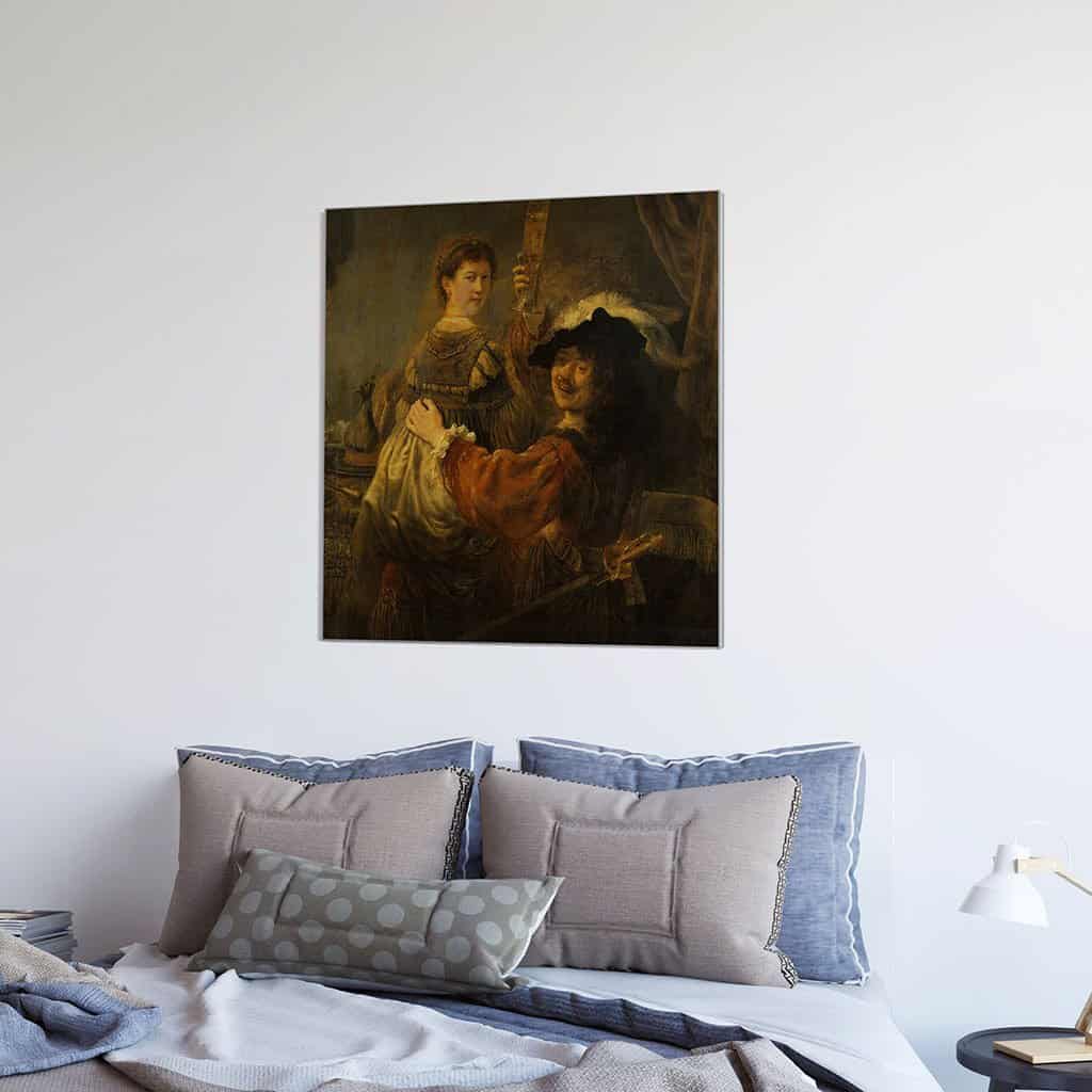 Zelfportret als de verloren zoon in de herberg (Rembrandt)