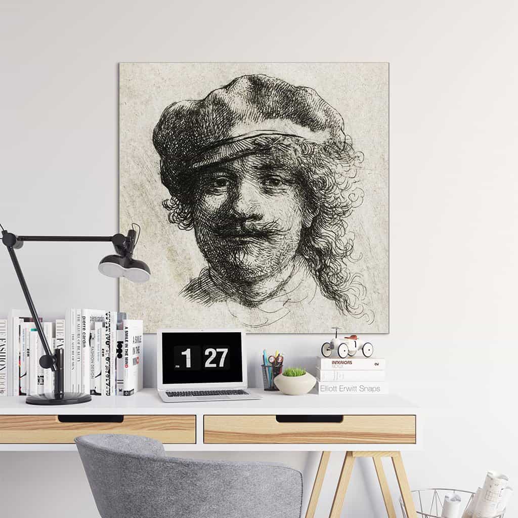 Zelfportret met Pet (Rembrandt)