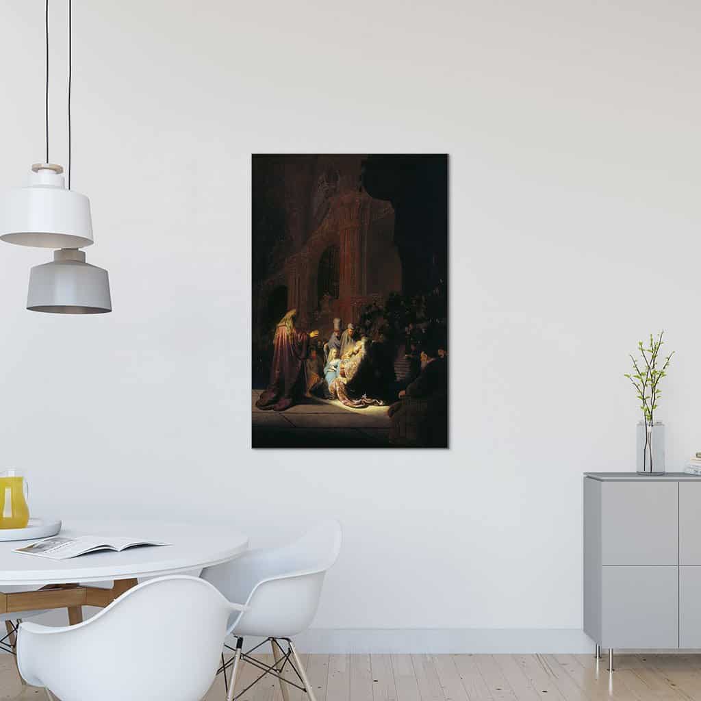 Het lied van Simeon van lof (Rembrandt)