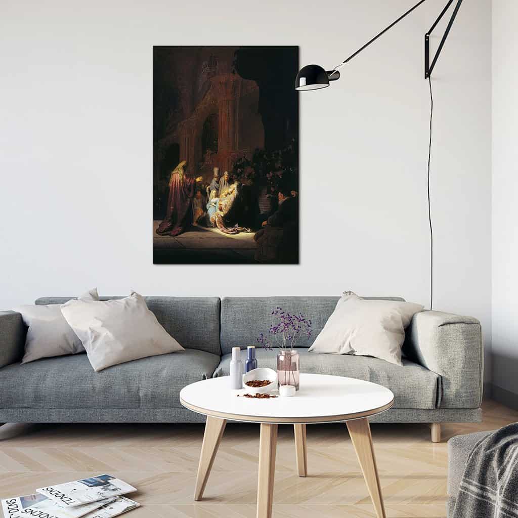 Het lied van Simeon van lof (Rembrandt)