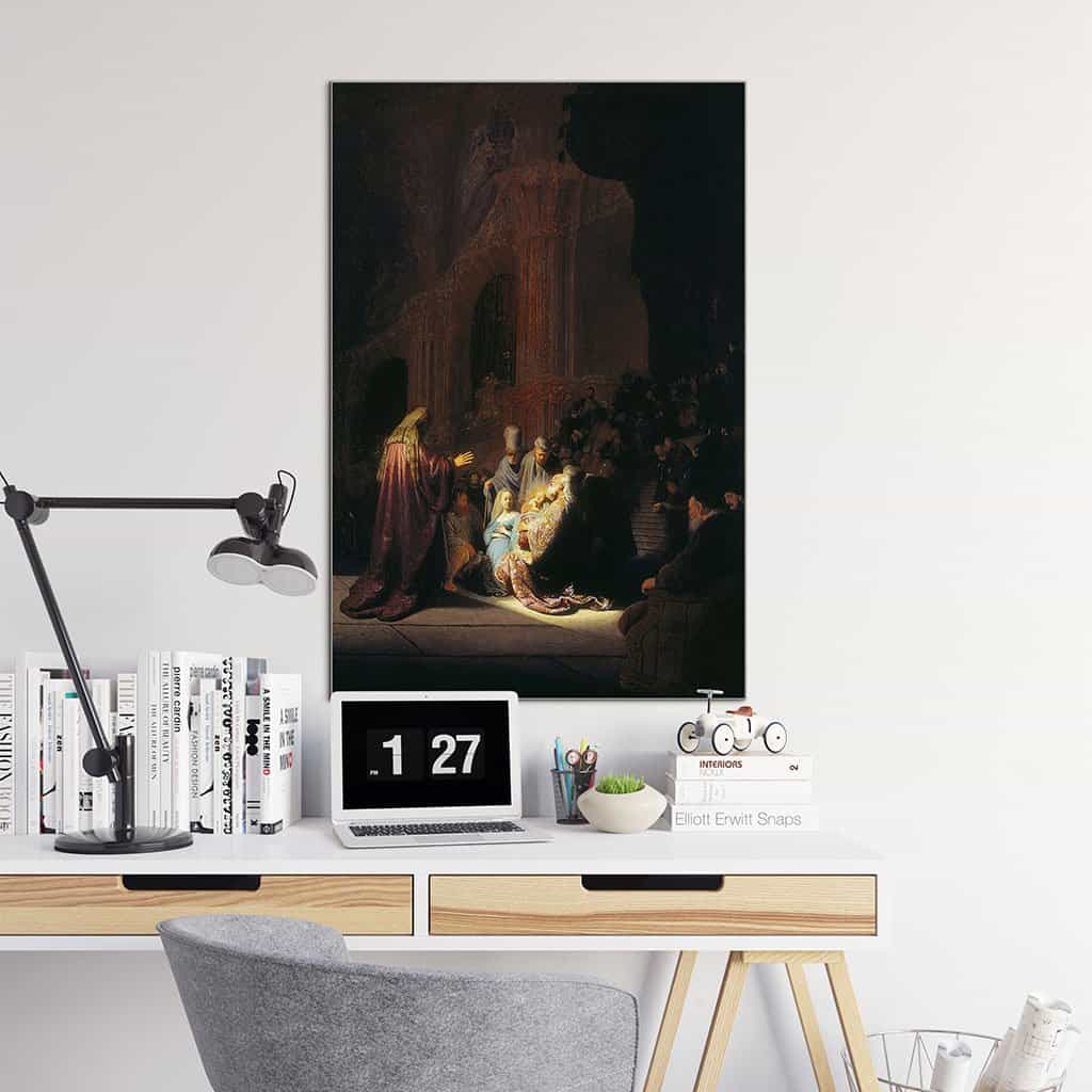 Het lied van Simeon van lof (Rembrandt)