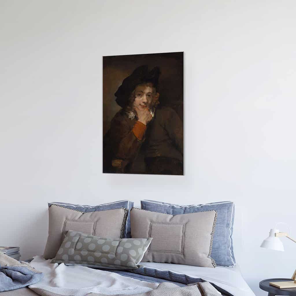 Glimlachende jonge man-Titus (Rembrandt)