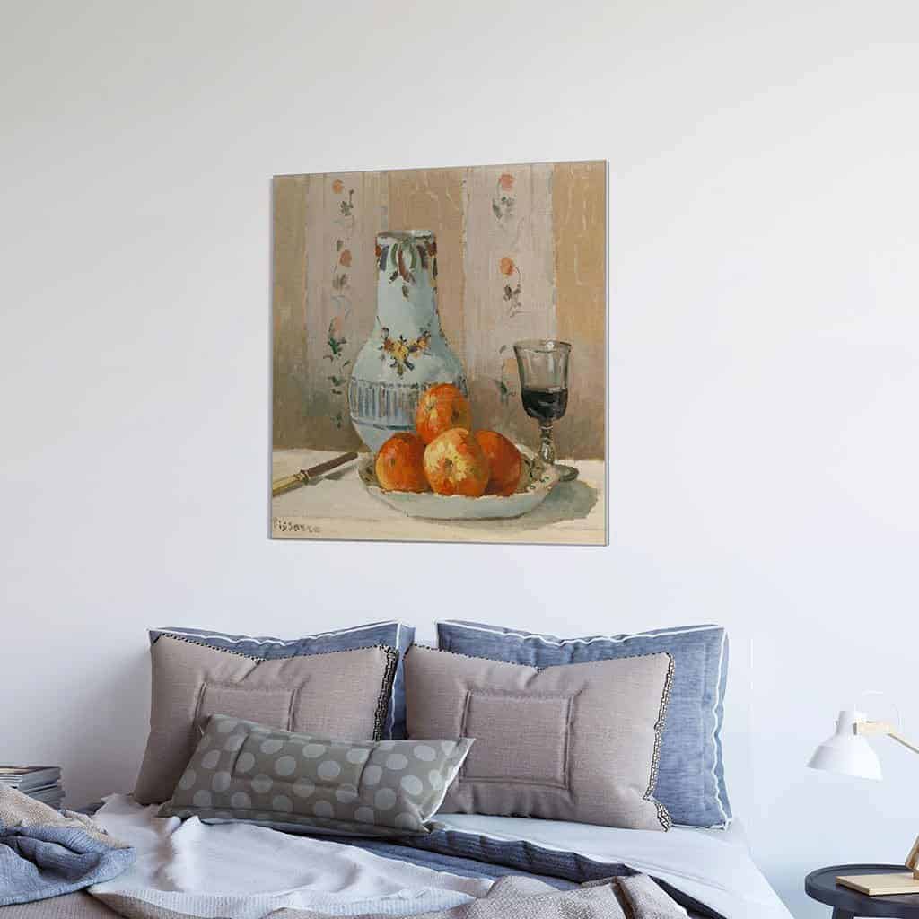 Stilleven met Appelen en Pitcher - Camille Pissarro