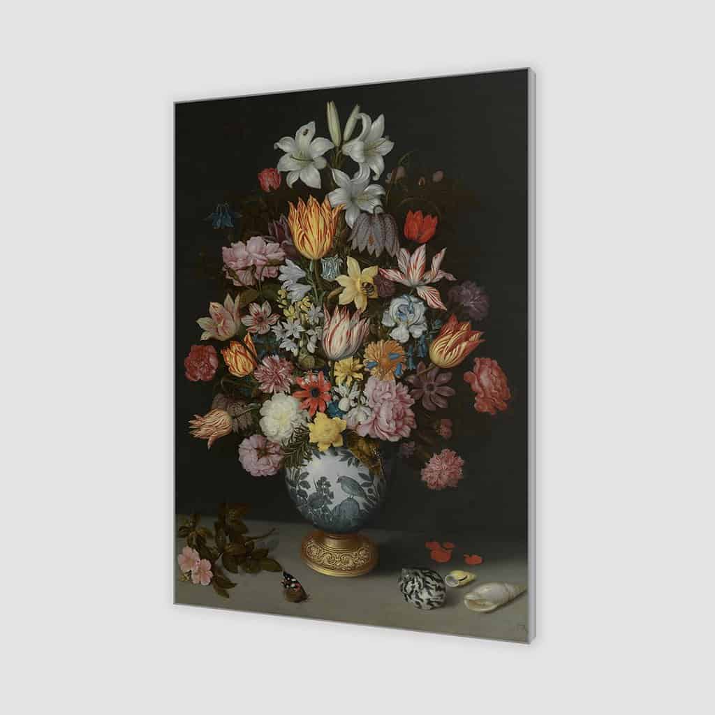 Stilleven met Bloemen in een Wan Li Vaas - Ambrosius Bosschaert de Oude
