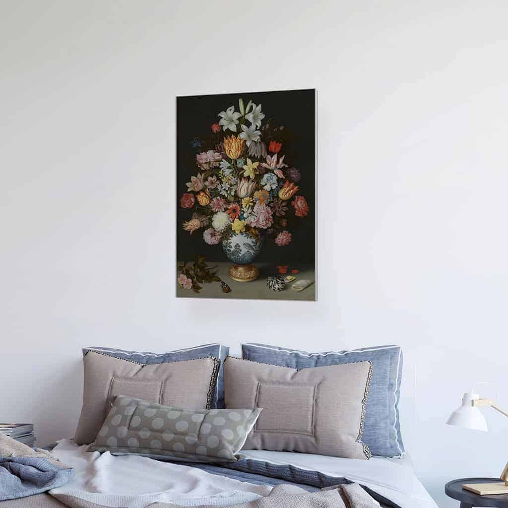 Stilleven met Bloemen in een Wan Li Vaas - Ambrosius Bosschaert de Oude