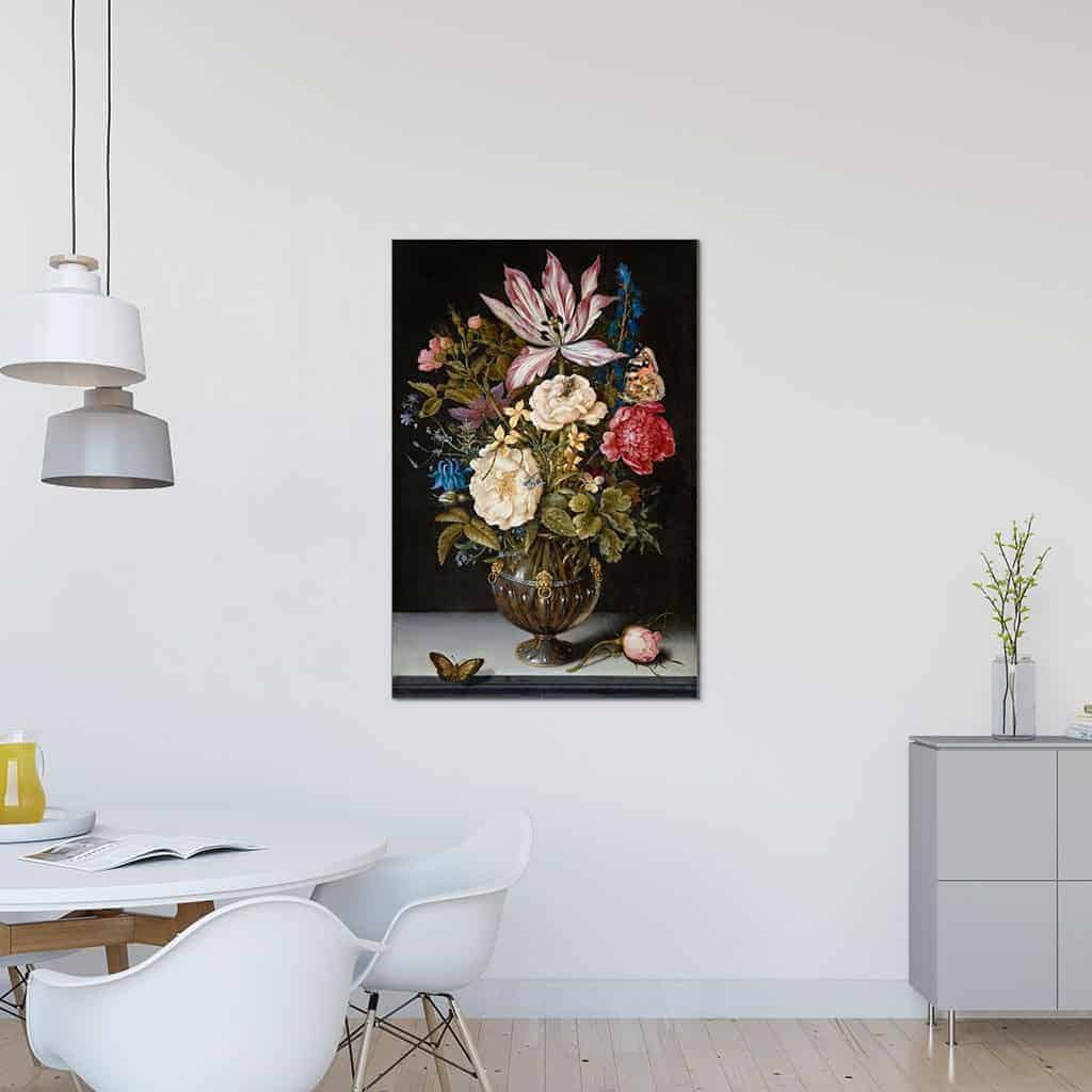 Stilleven met bloemen ll - Ambrosius Bosschaert de Oude