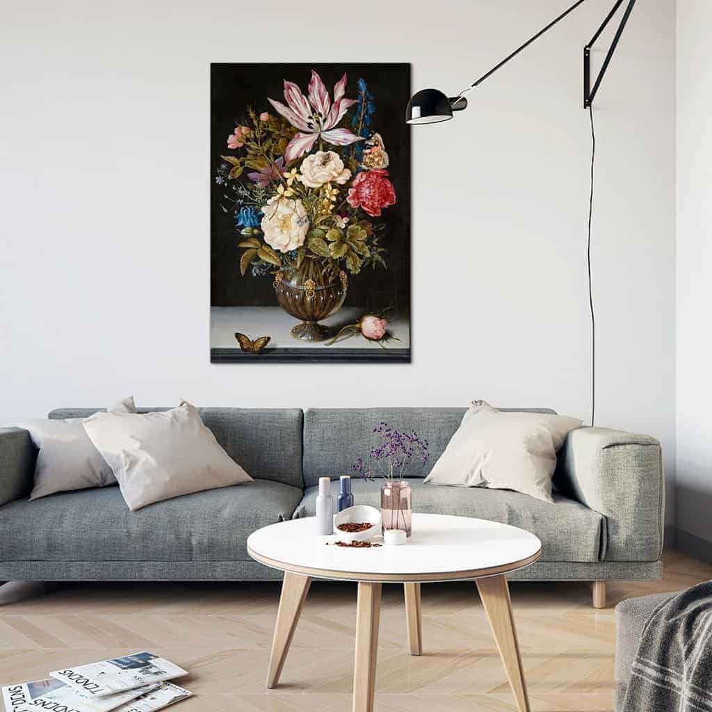 Stilleven met bloemen ll - Ambrosius Bosschaert de Oude