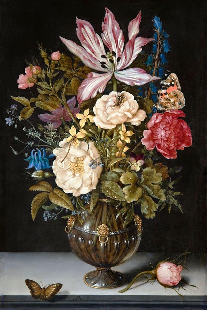 Stilleven met bloemen ll - Ambrosius Bosschaert de Oude