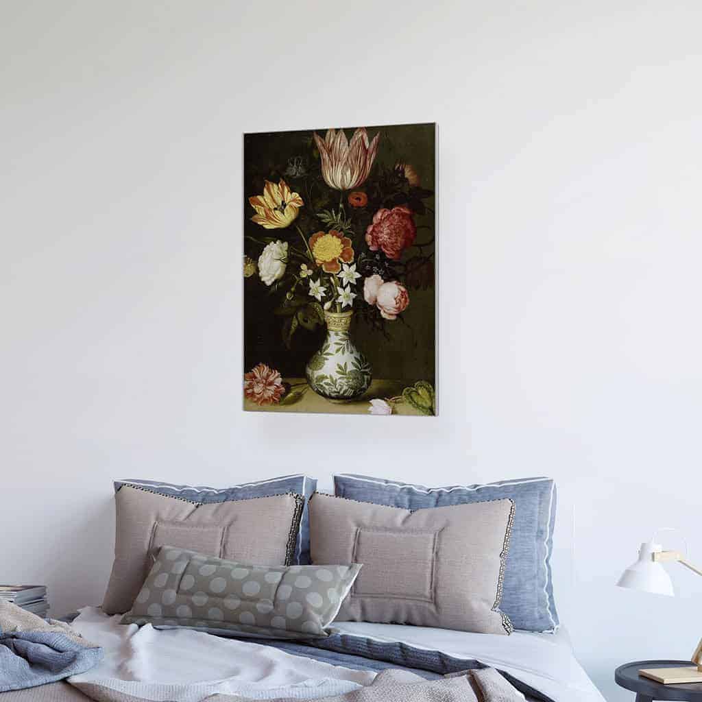Stilleven met bloemen in een Wan li Vaas ll - Ambrosius Bosschaert de Oude