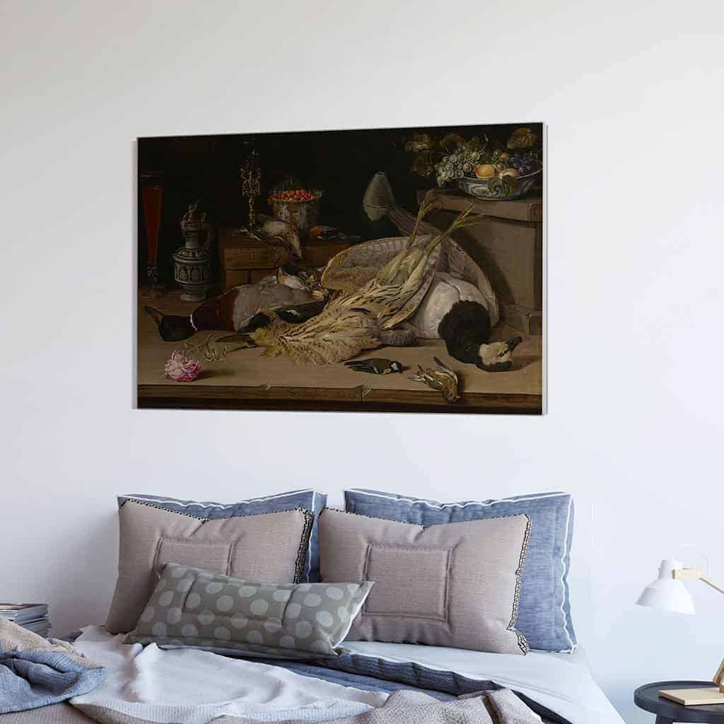 Stilleven met dode vogels - Christoffel van den Berghe