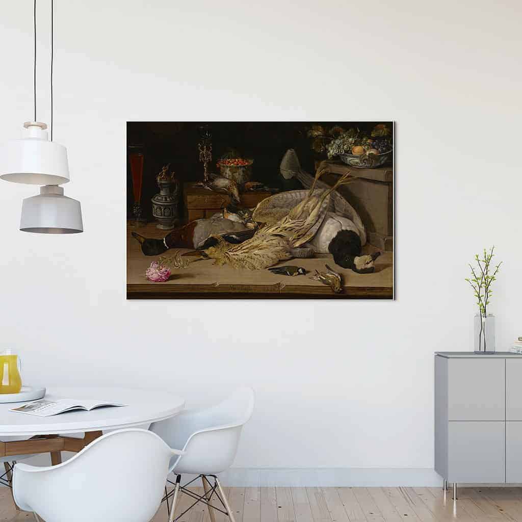 Stilleven met dode vogels - Christoffel van den Berghe