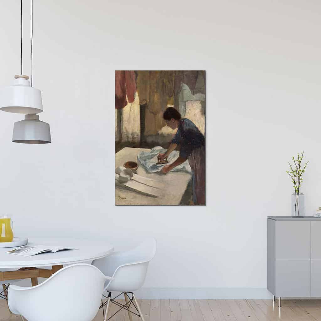 Strijkende vrouw - Edgar Degas