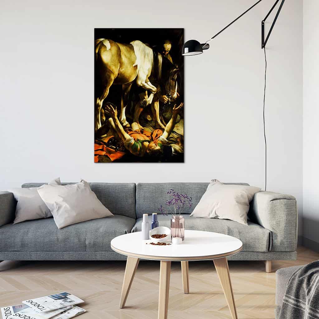 De omzetting op de manier aan Damascus (Caravaggio)