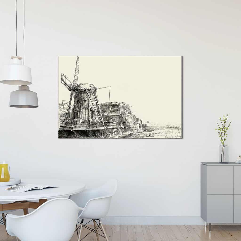De windmolen - Rembrandt