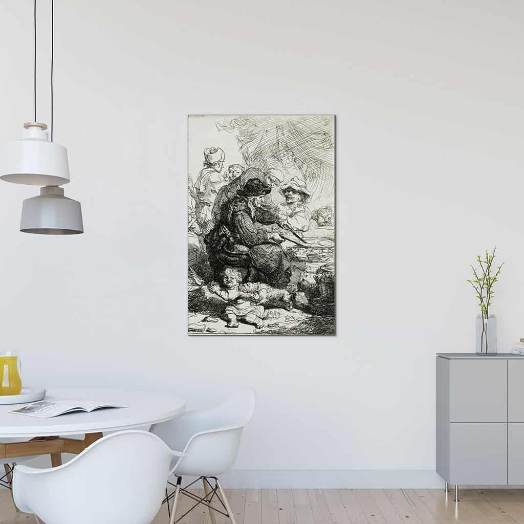 De pannenkoekenbalster - Rembrandt