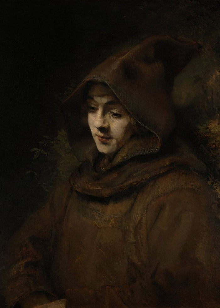 Titus van Rijn als St. Franciscus (Rembrandt)