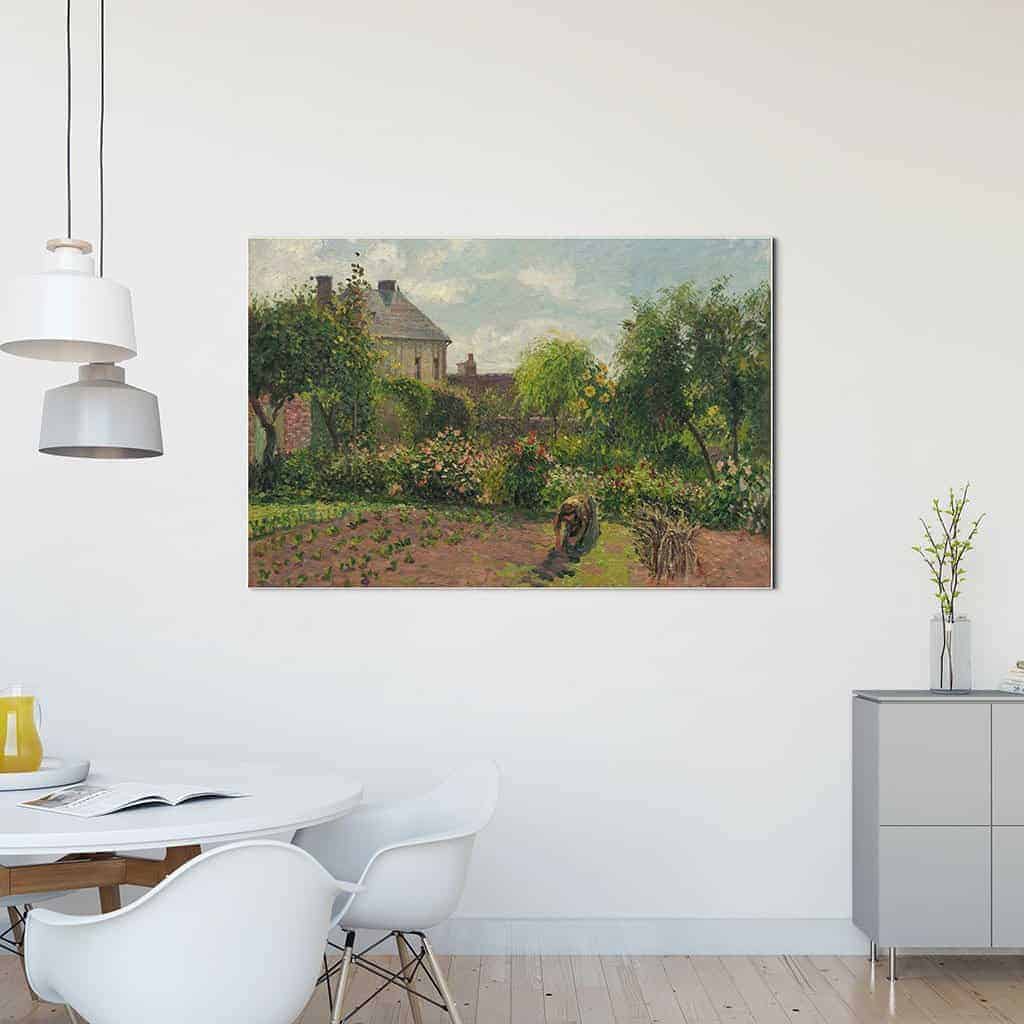 Tuin van de Kunstenaar in Eragny - Camille Pissarro