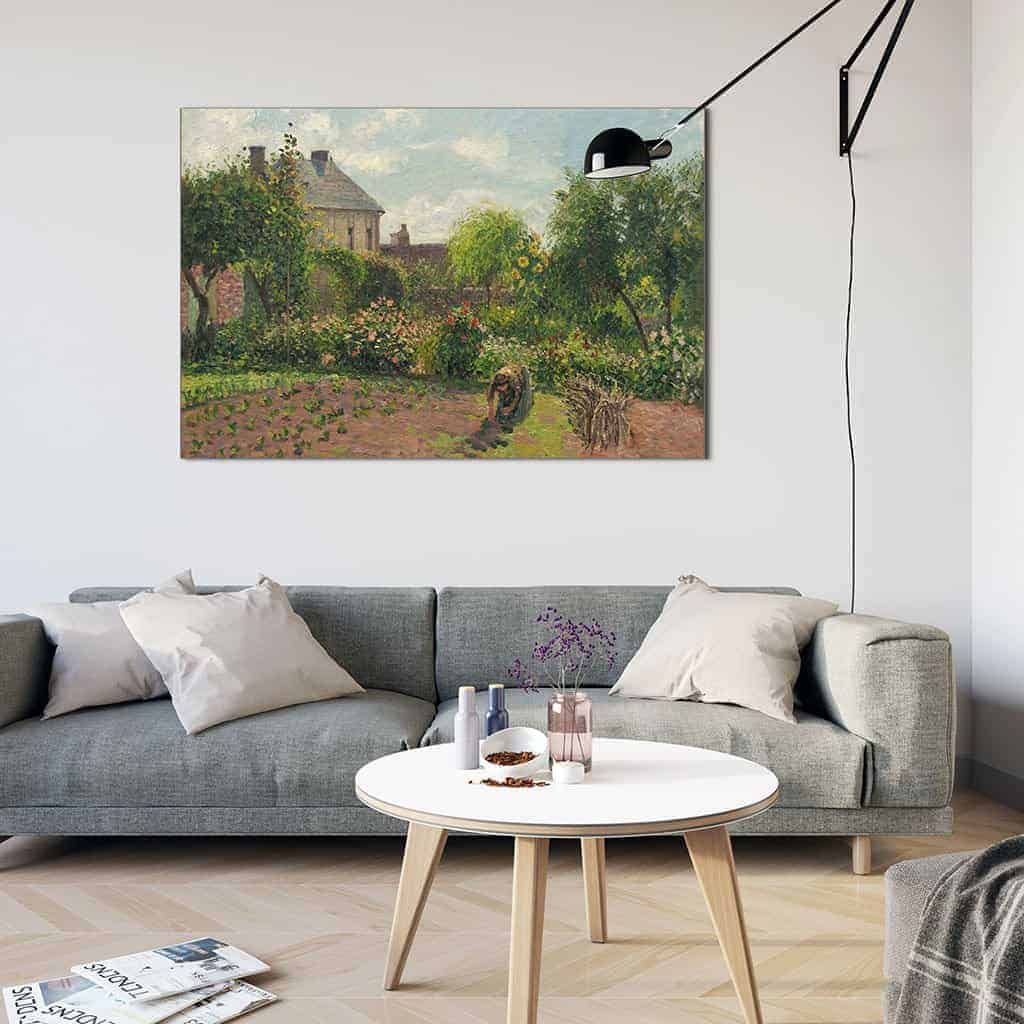 Tuin van de Kunstenaar in Eragny - Camille Pissarro