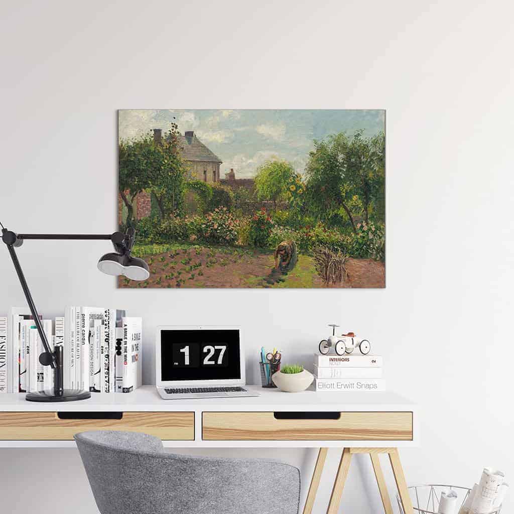 Tuin van de Kunstenaar in Eragny - Camille Pissarro