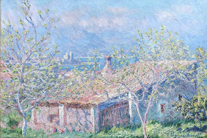 Tuinmanshuis in Antibes - Claude Monet